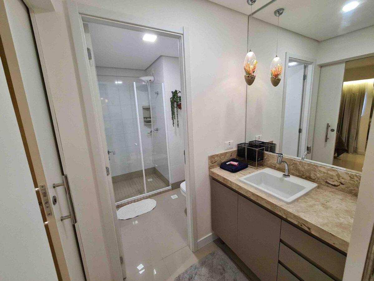 Ferienwohnung Studio No Centro Gastronomico De Foz Com Vista Para O Rio Parana Foz do Iguaçu Exterior foto